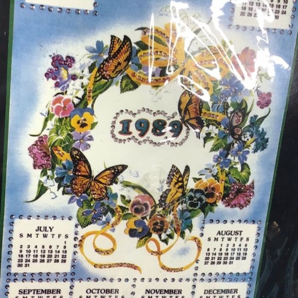 Vintage Paragon sequined Calendar Kit 1989 - Picture 2 of 5